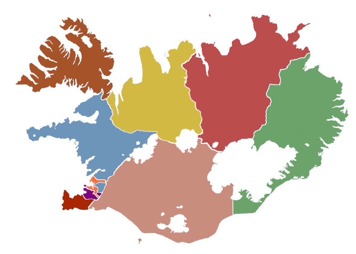 Heilbrigðiseftirlitssvæði á Íslandi